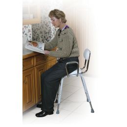 Perching Stool (padded seat and arm rests)