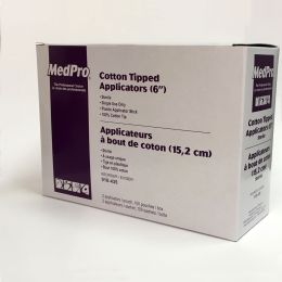 Cotton Tipped Applicator (MedPro #018-435/6"/100 per box)