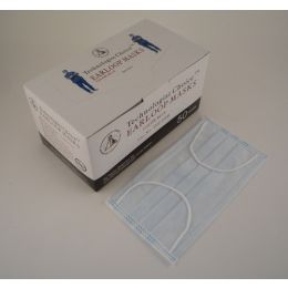 Face Mask, Procedure Earlobe (blue/3 ply/box of 50)