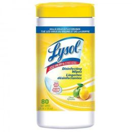 Lysol Disinfecting Wipes (80 wipes/20x 18cm)