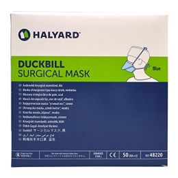 Sugical Mask, Duckbill (Halyard #48220)/bx 50