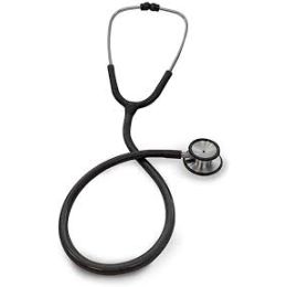Stethoscope, Premier Elite (dual heal/stainless steel stethoscope/Physio Logic #108-182/black)