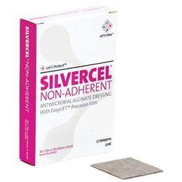 SilverCel Non-Adherent Dressing Antimicrobial Dressing (CAD 7050/ 5cm x 5cm/ bx 10)