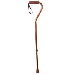 Adjustable Cane with Offset Handle 